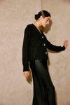Velvet - Marti - Cozy Alpaca Blend Cardi in Black