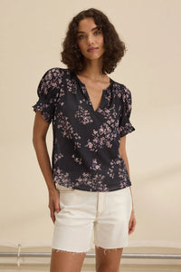 Velvet - Leslie - Printed Cotton Viscose Top