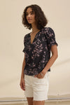 Velvet - Leslie - Printed Cotton Viscose Top