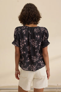 Velvet - Leslie - Printed Cotton Viscose Top