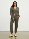 Velvet - Raya - Kashmir Knit Top in Caper