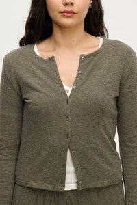 Velvet - Raya - Kashmir Knit Top in Caper