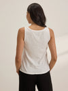 Velvet - Aya Tank Top in White