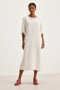 Velvet - Carmen - Woven Linen Dress