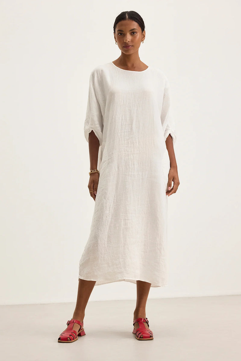 Velvet - Carmen - Woven Linen Dress