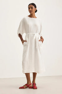 Velvet - Carmen - Woven Linen Dress