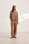 Velvet - Lola Woven Linen Pant