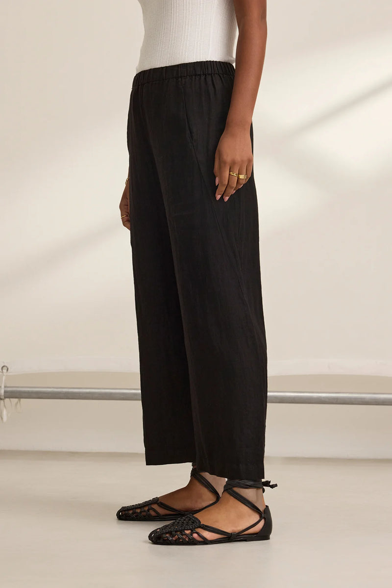 Velvet - Lola Woven Linen Pant