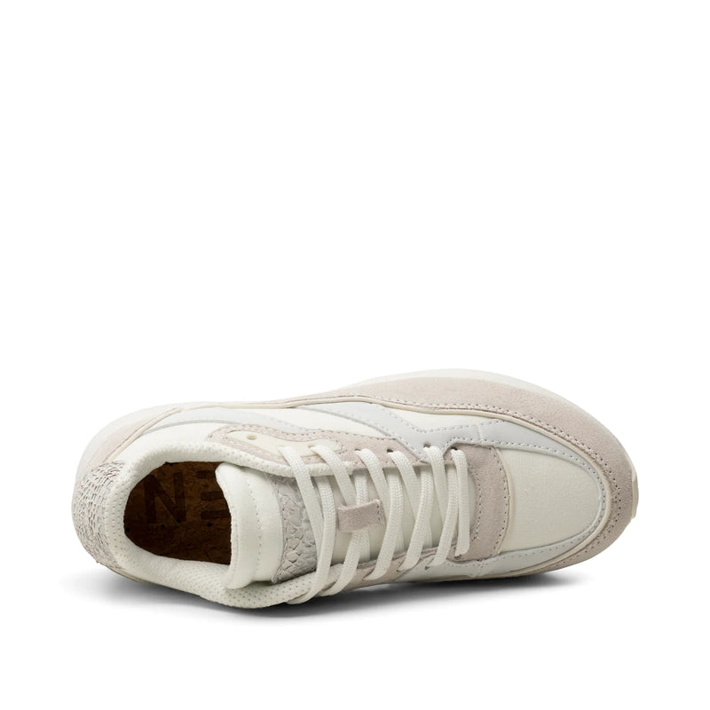 Woden - Hailey Canvas Sneaker in Blanc de Blanc