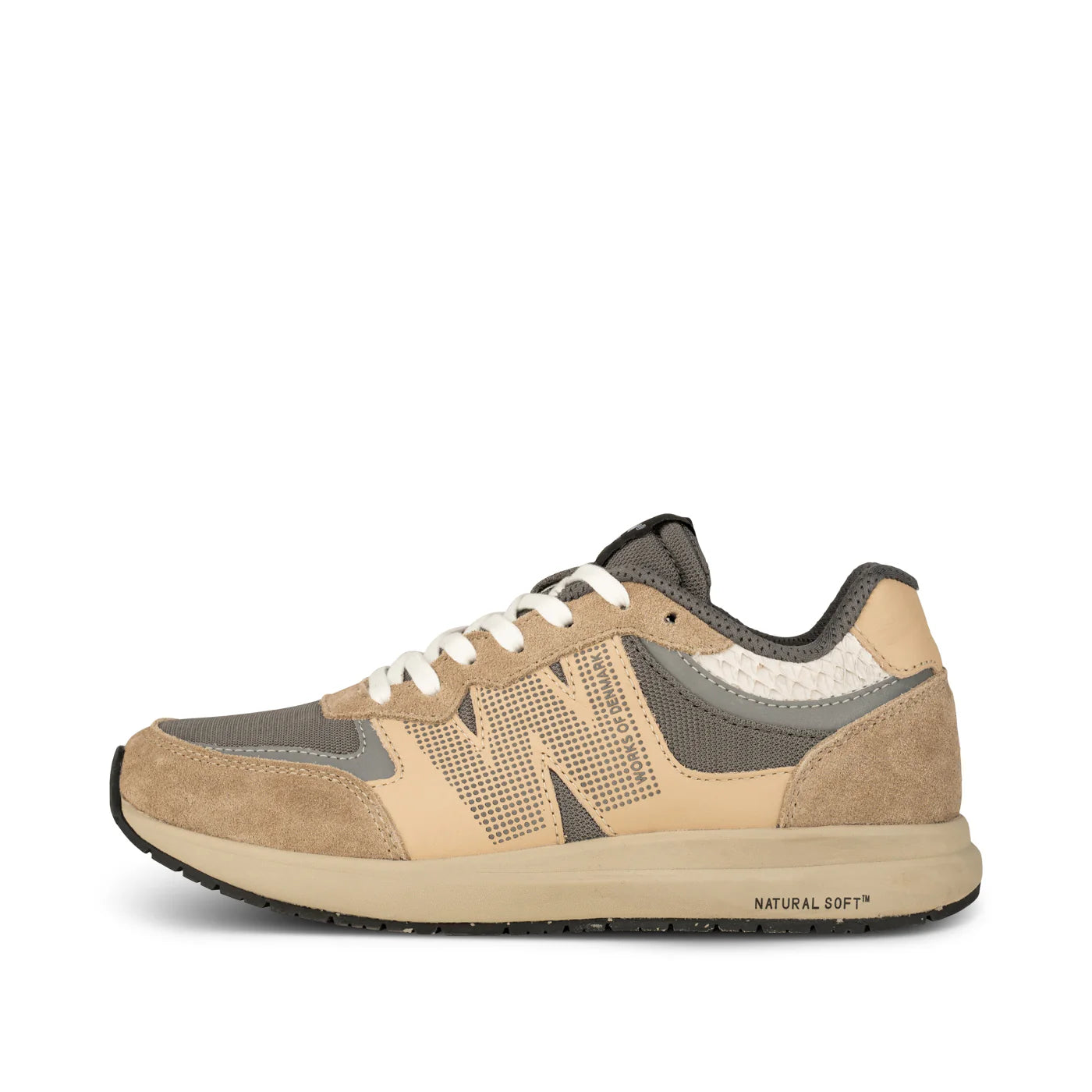 Woden - Rigmor Reflective in Silver Mink