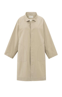 YAYA - Oversized Coat in Safari