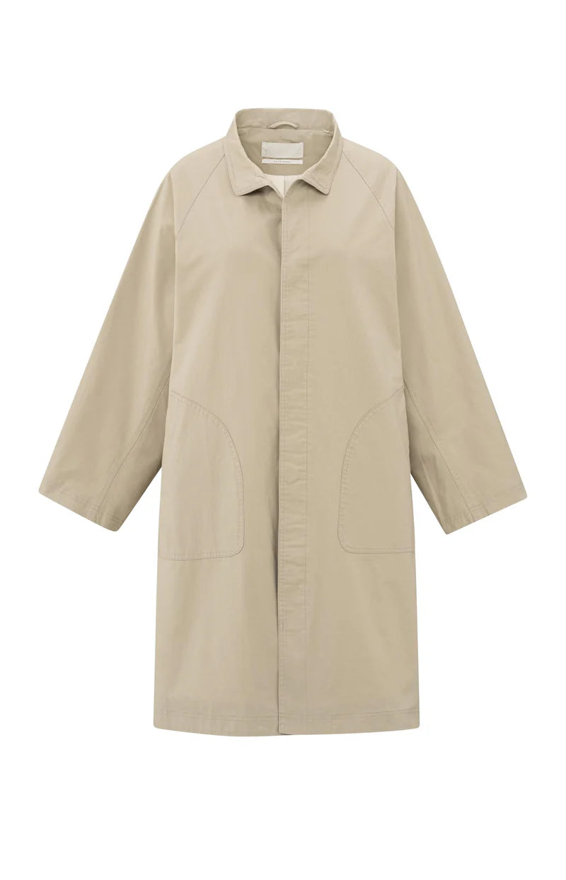 YAYA - Oversized Coat in Safari