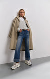 YAYA - Oversized Coat in Safari