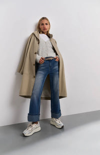 YAYA - Oversized Coat in Safari