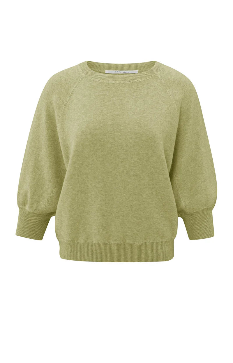 YAYA - Sweater with Raglan Sleeves