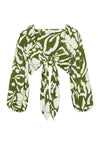 Faithfull The Brand - Margherita Top in Pavito - Olive