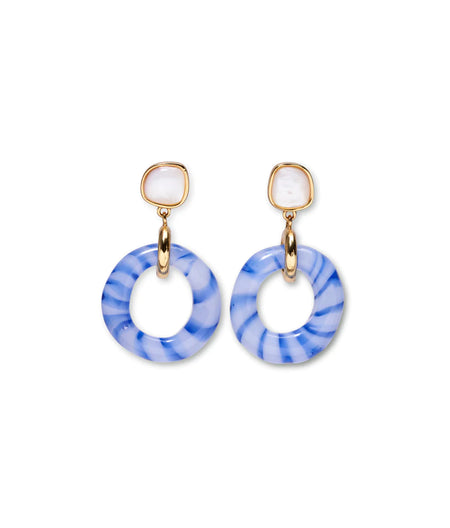 Lizzie Fortunato - Madeira Glass Earrings