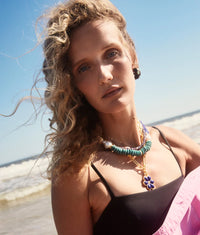 Lizzie Fortunato - Tavira Necklace in Sea