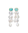 Lizzie Fortunato - Turquoise Holiday Earrings