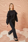 Ulla Johnson - Pilar Pullover in Noir