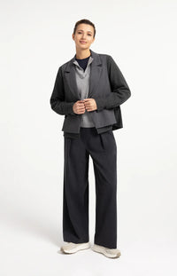 YAYA - Loose Fit Blazer with Contrast Fabric