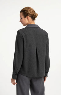 YAYA - Loose Fit Blazer with Contrast Fabric