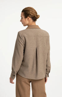 YAYA - Loose Fit Blazer with Contrast Fabric