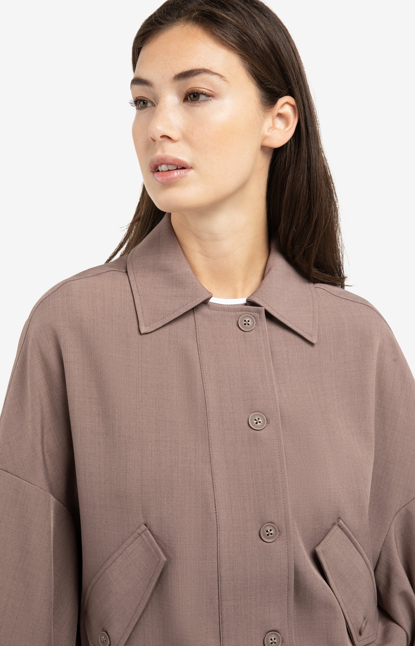 YAYA - Blouse Jacket with Adjustable Waistband