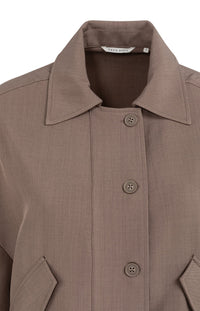 YAYA - Blouse Jacket with Adjustable Waistband