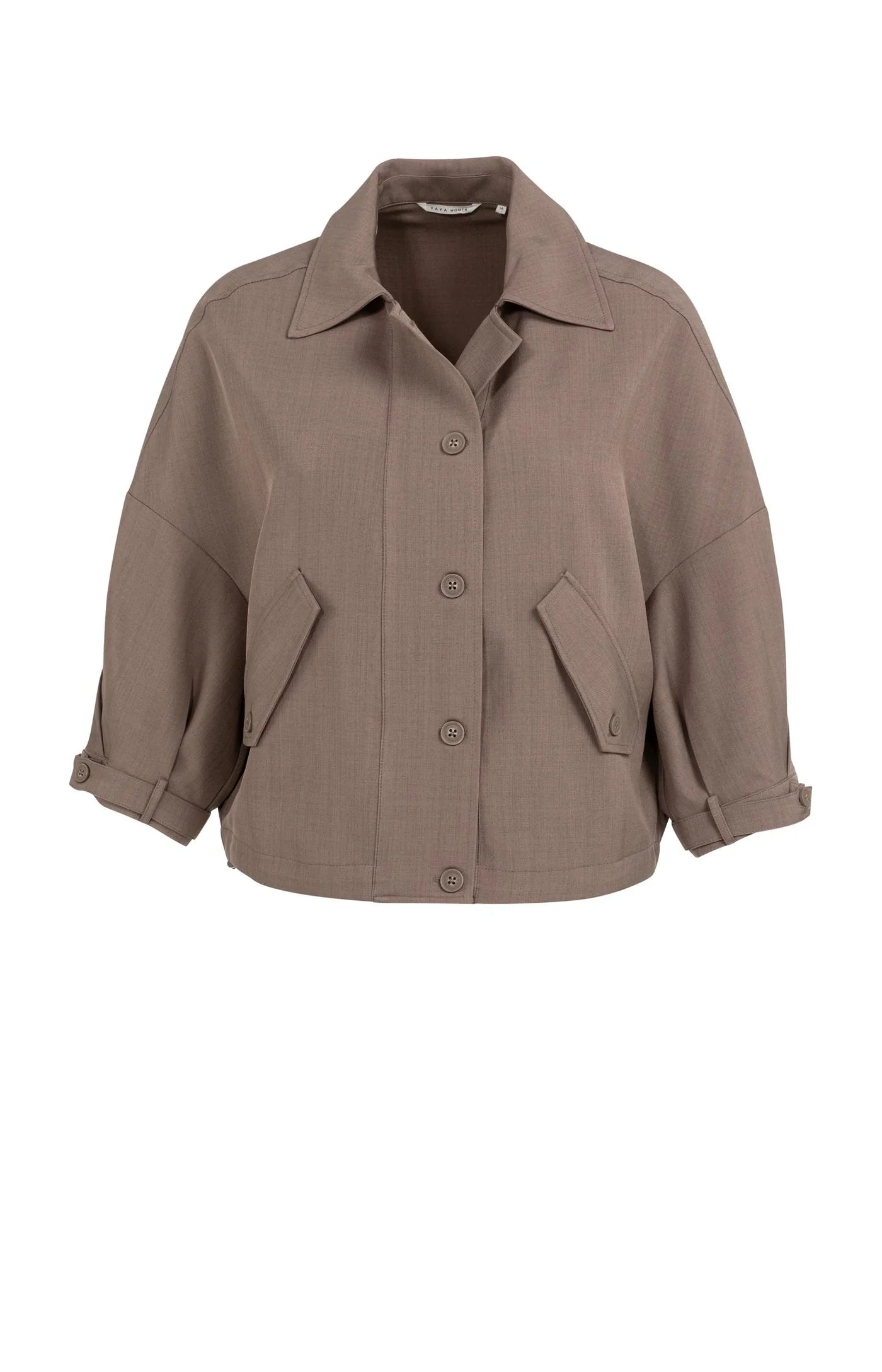 YAYA - Blouse Jacket with Adjustable Waistband