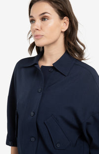 YAYA - Blouse Jacket with Adjustable Waistband