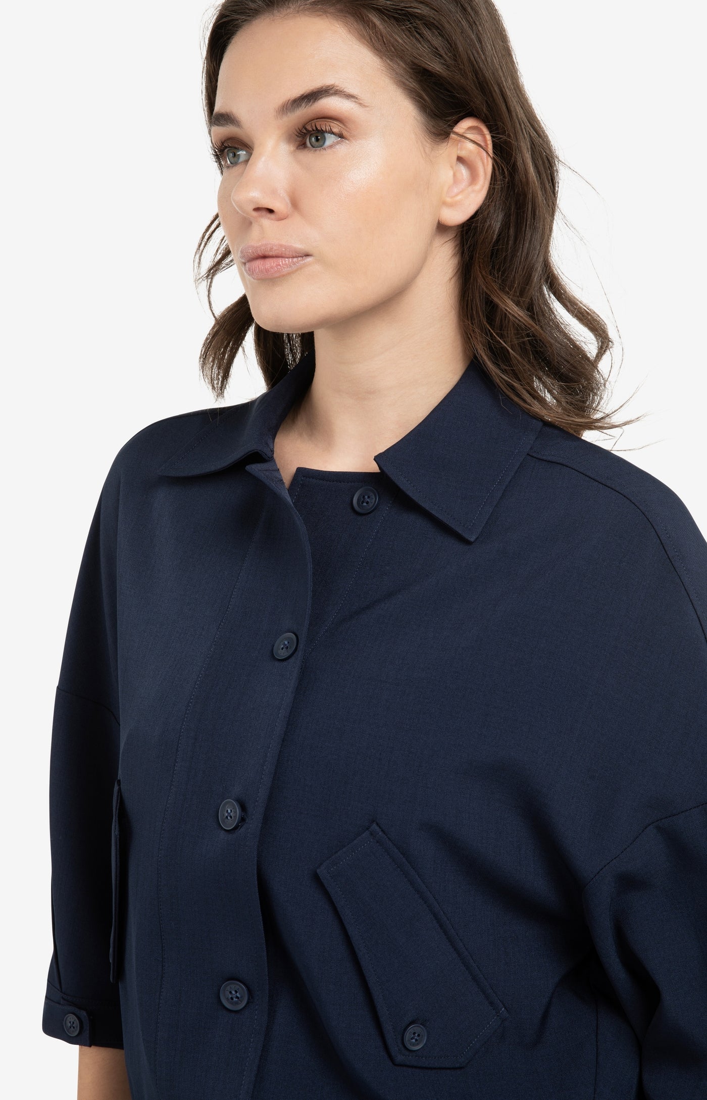 YAYA - Blouse Jacket with Adjustable Waistband