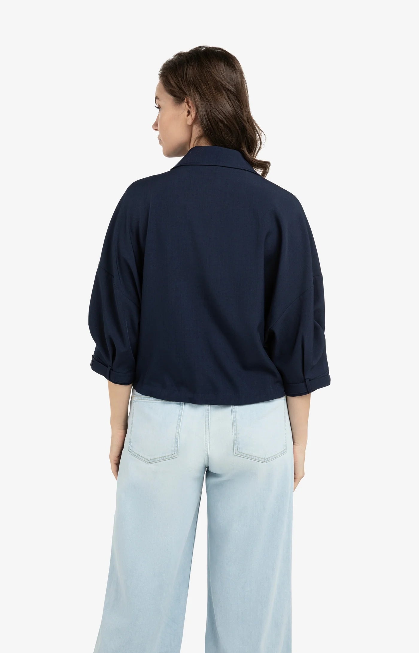 YAYA - Blouse Jacket with Adjustable Waistband