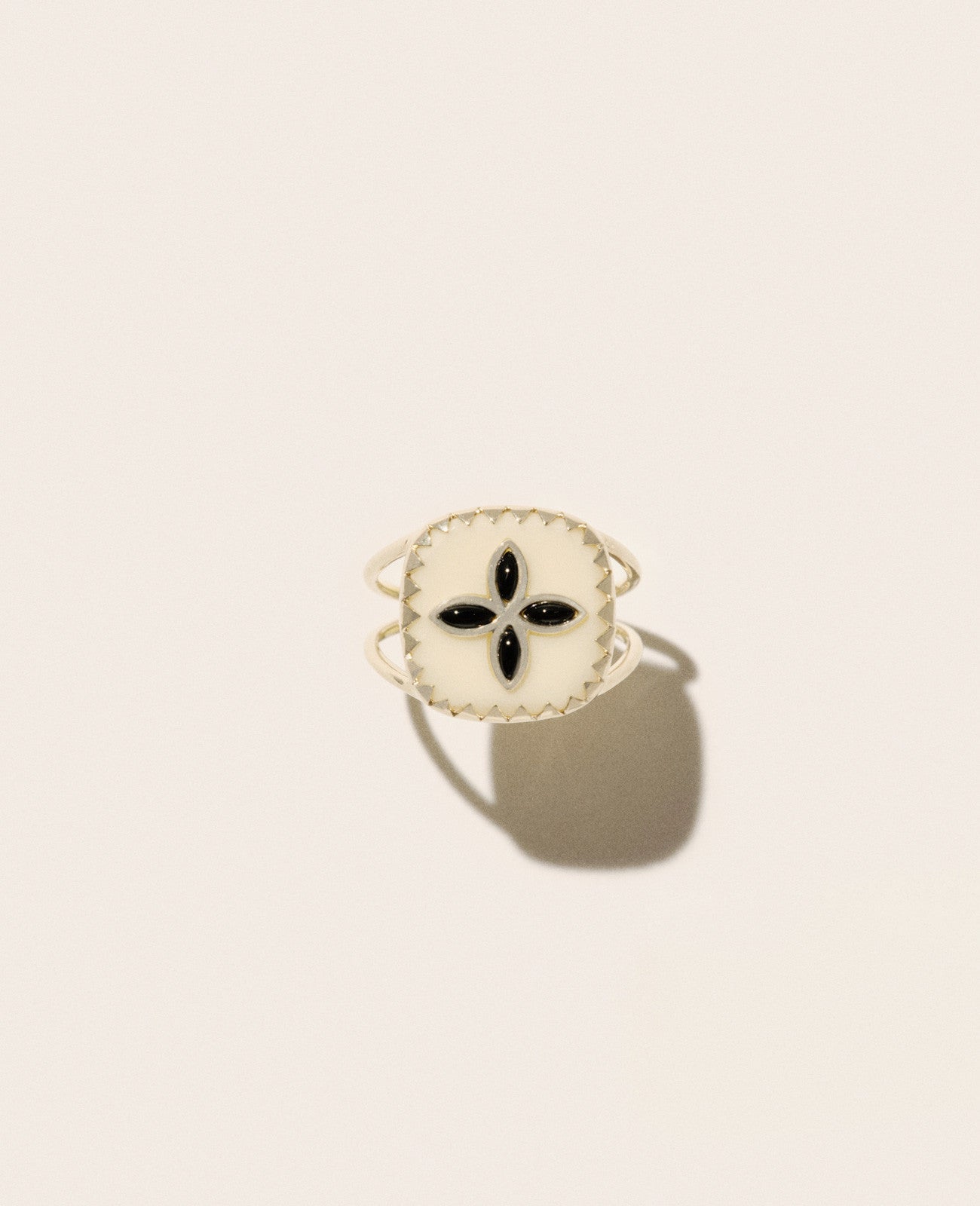 Pascale Monvoisin - Bowie N°2 White Onyx Ring