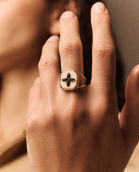 Pascale Monvoisin - Bowie N°2 White Onyx Ring