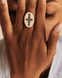 Pascale Monvoisin - BOWIE N°3 White Diamond Ring