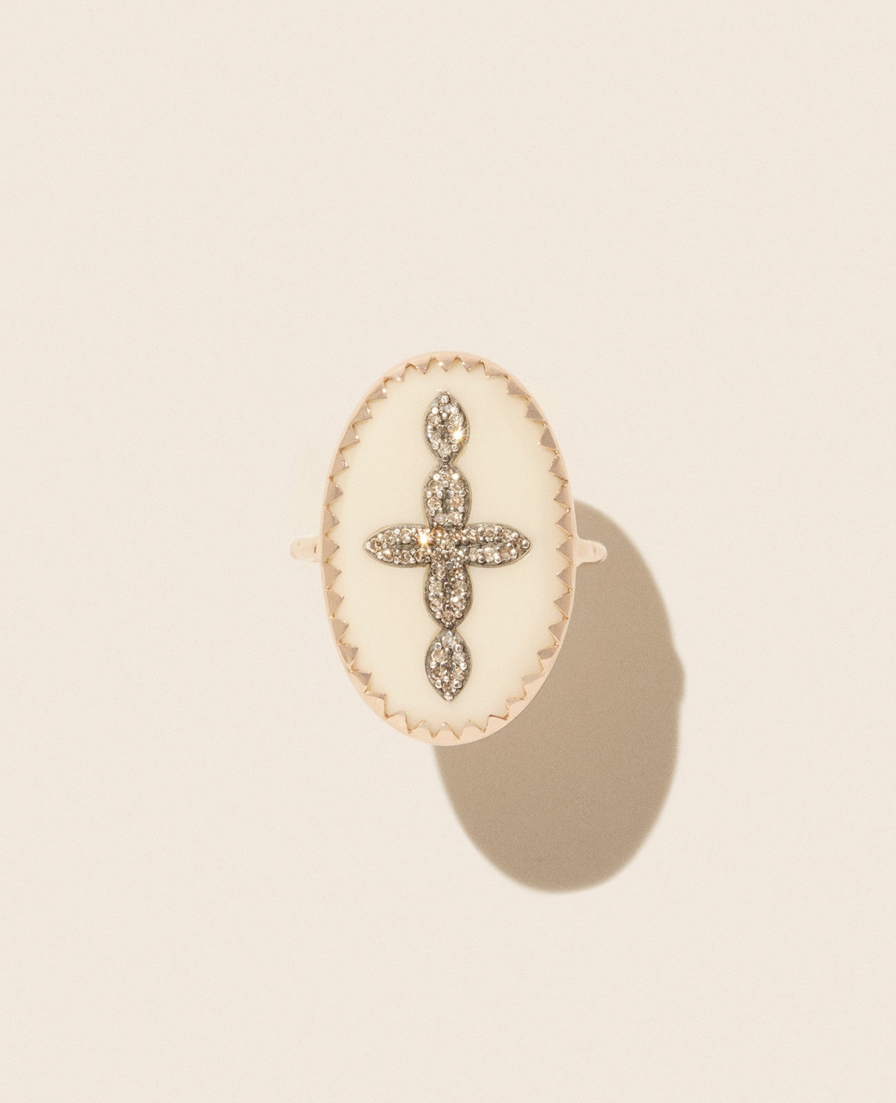 Pascale Monvoisin - BOWIE N°3 White Diamond Ring