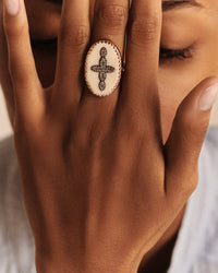 Pascale Monvoisin - BOWIE N°3 White Diamond Ring