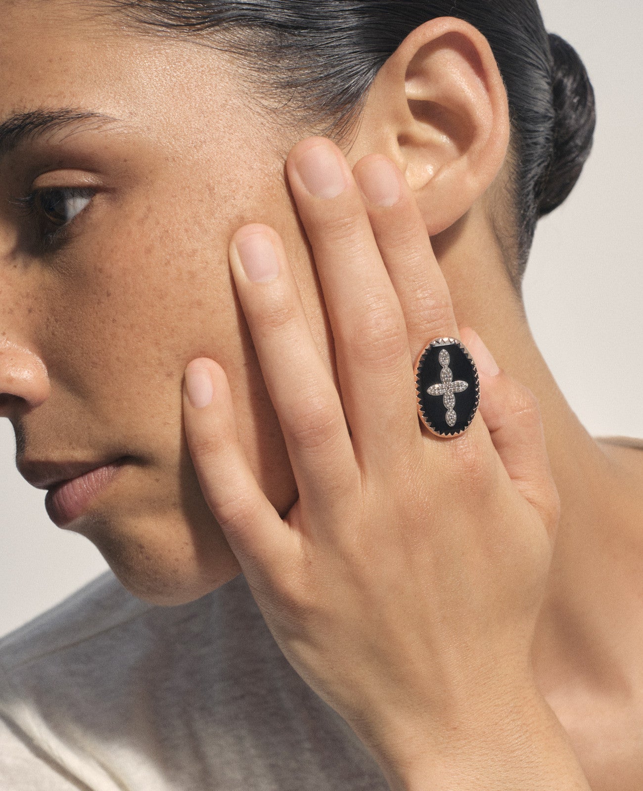 Pascale Monvoisin - BOWIE N°3 Black Diamond Ring
