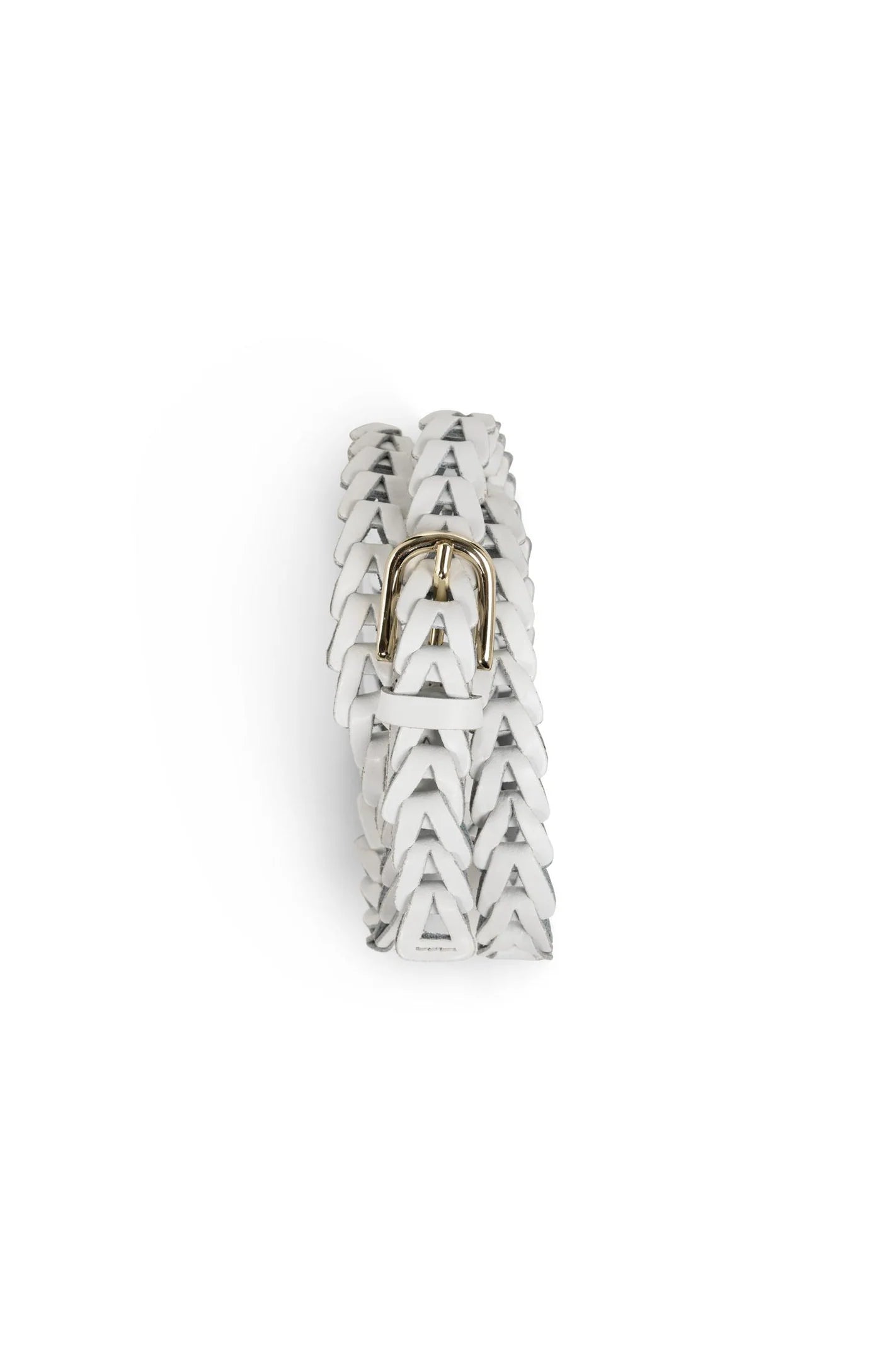 YAYA - Braided Leather Belt with Buckle