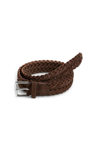YAYA - Classic Buckle Braided Suede Belt