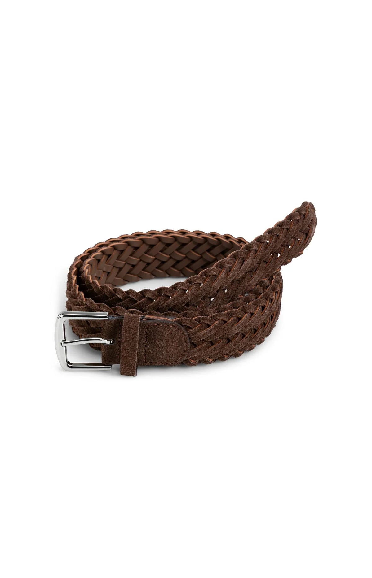 YAYA - Classic Buckle Braided Suede Belt