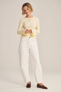 Velvet - Brylie - Sanded Twill Pant in Sleet