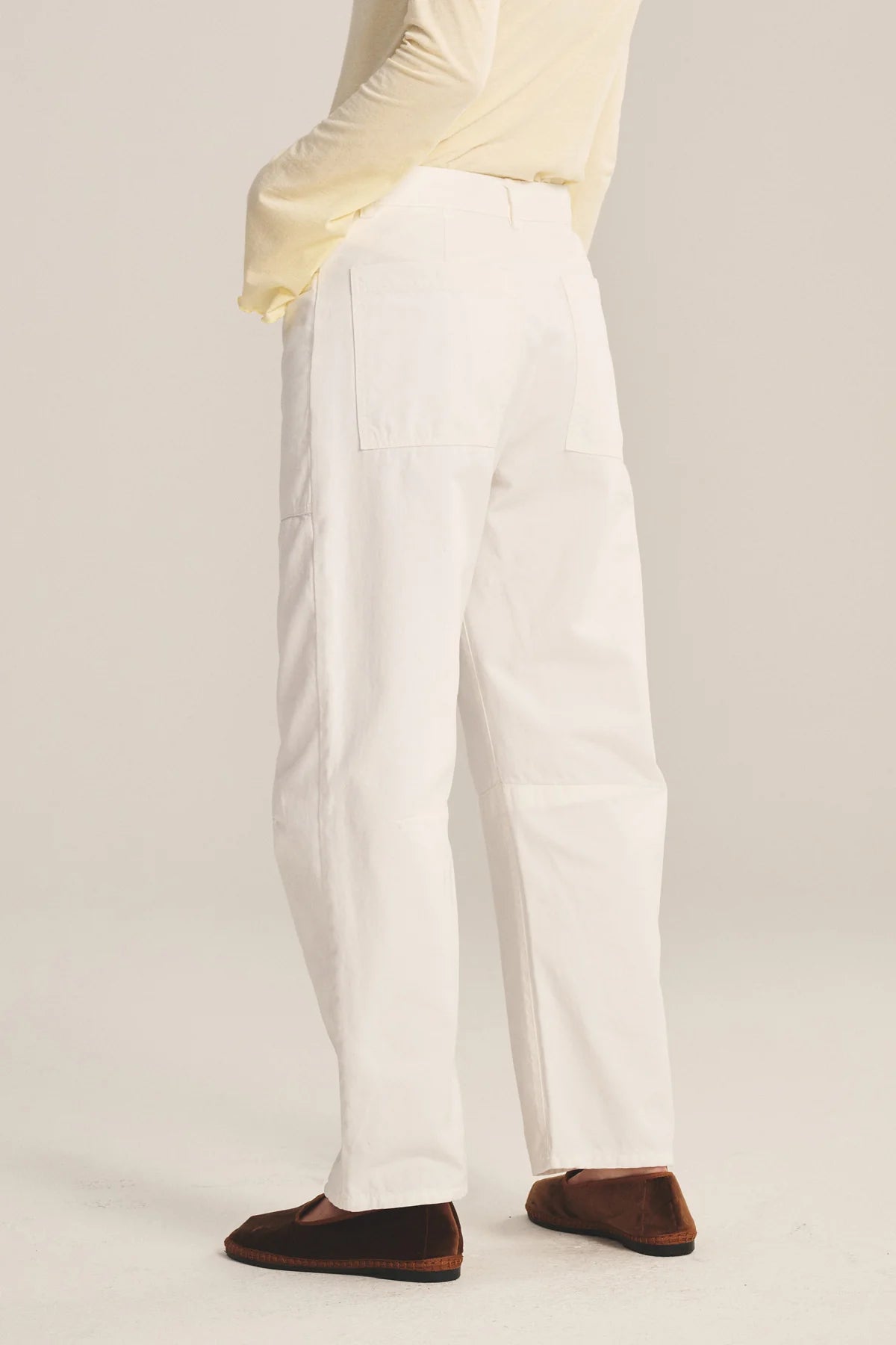 Velvet - Brylie - Sanded Twill Pant in Sleet