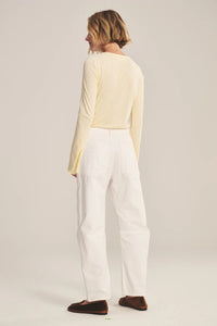 Velvet - Brylie - Sanded Twill Pant in Sleet