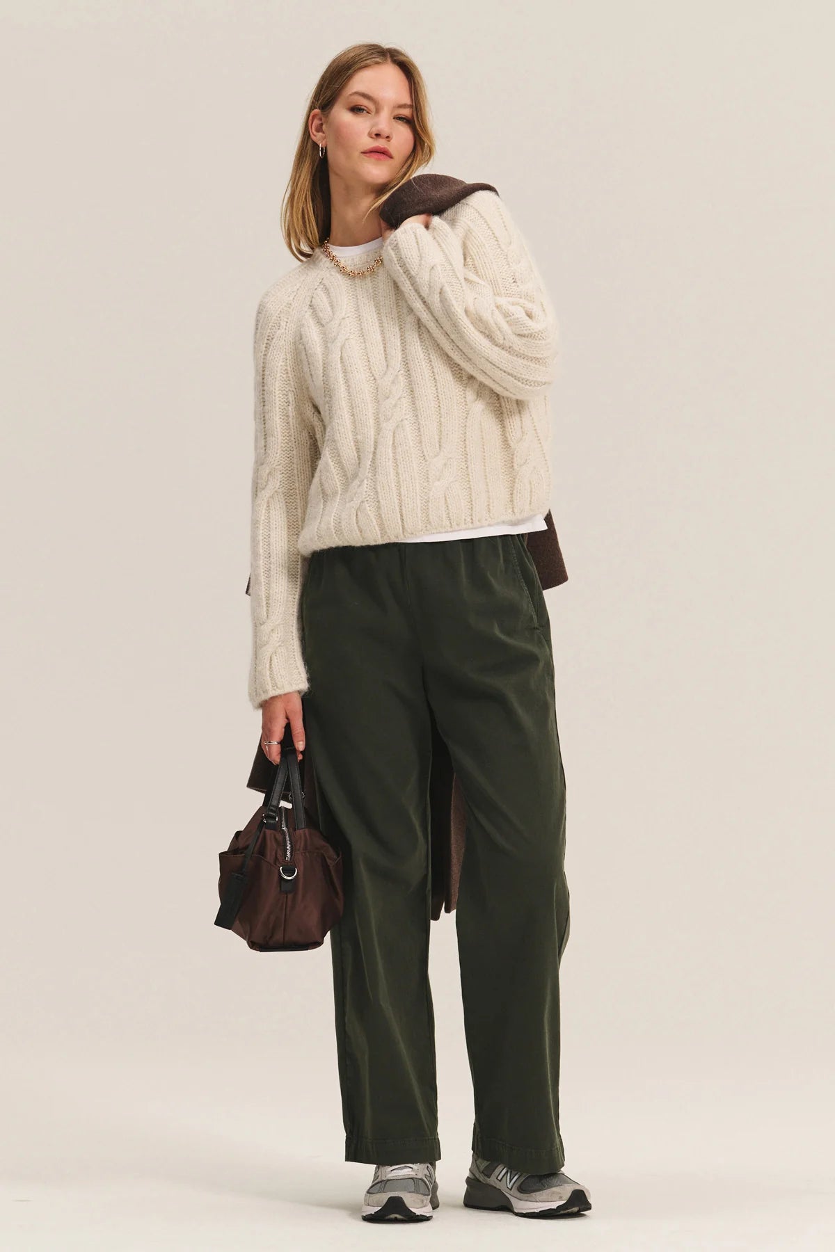 Velvet - Marina Sweater in Ivory
