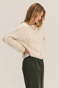 Velvet - Marina Sweater in Ivory