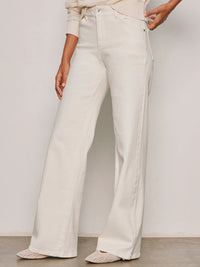 Sanctuary - Cadence Relaxed Straight Jeans in Collagen