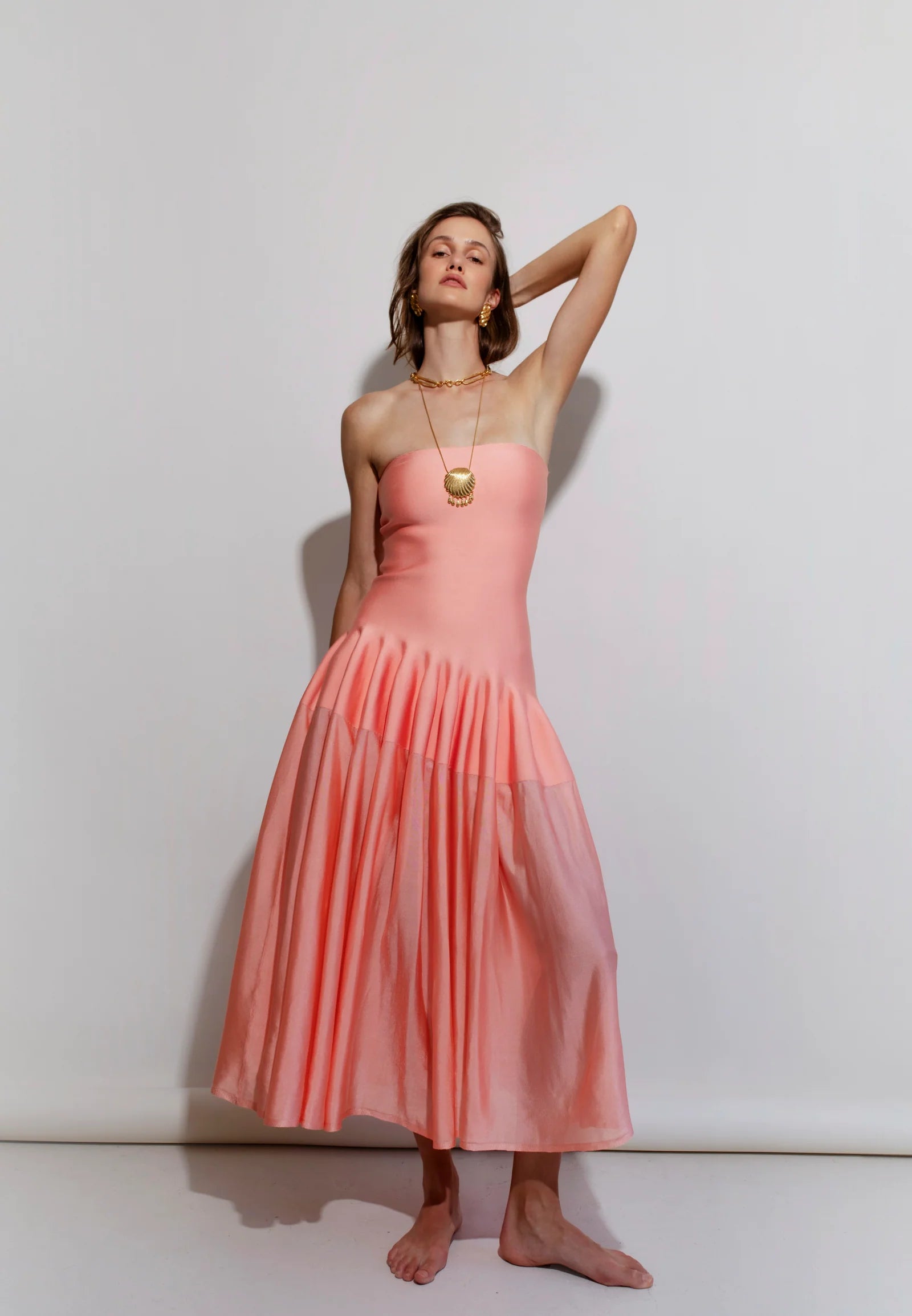 Pamela Card - L'Origine Du Monde Necklace in Gold