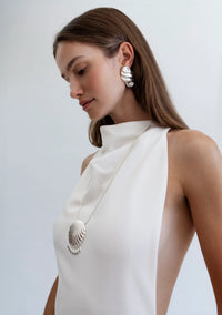 Pamela Card - L'Origine Du Monde Necklace in Silver